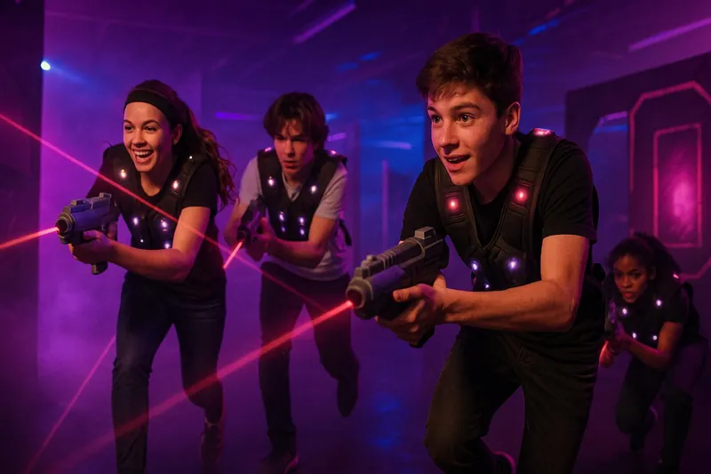 LASER TAG: CYBER BATTLE