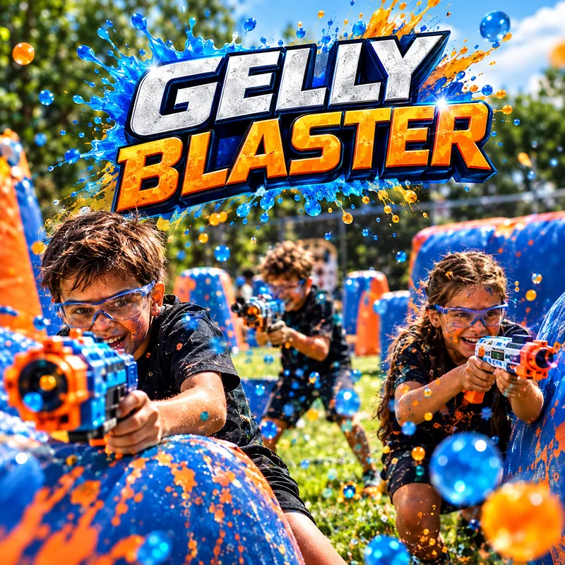 Αφίσα Gelly Blaster Party